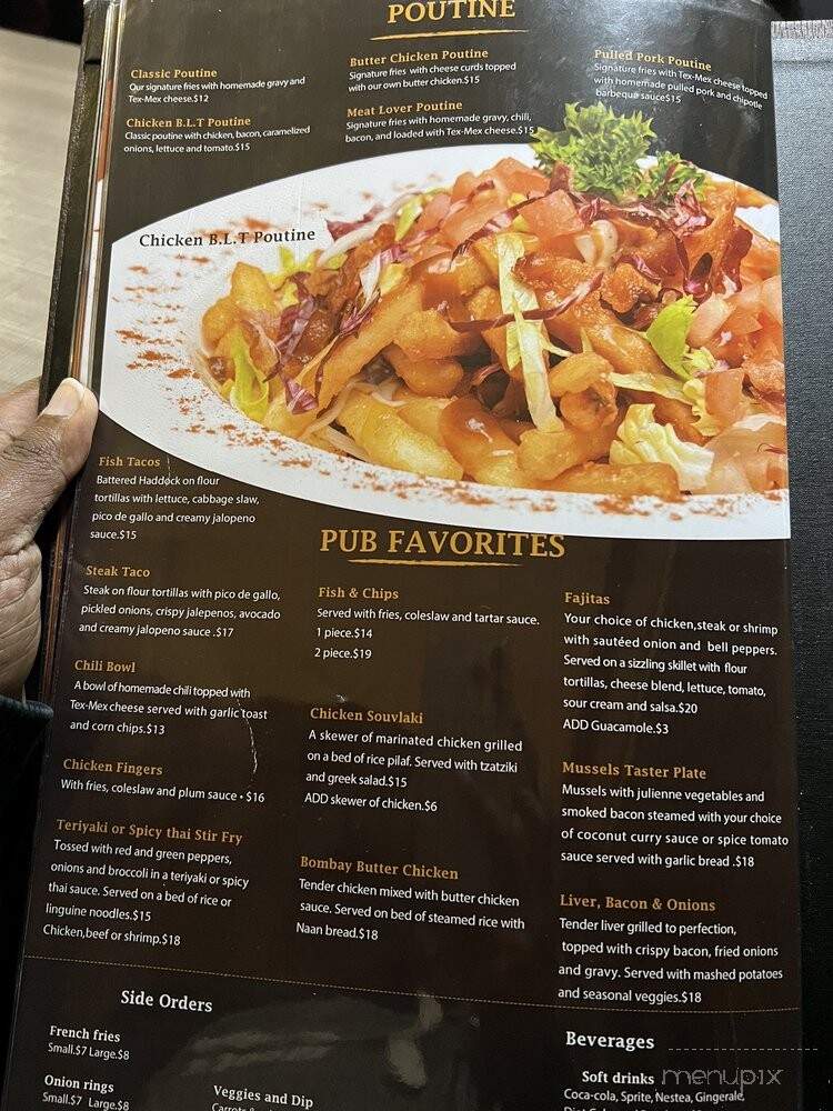 Sharks sports pub - Vaughan, ON menu_pic