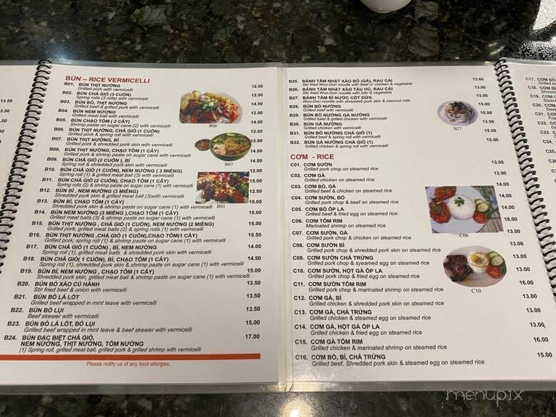 Kings Court - Toronto, ON menu_pic