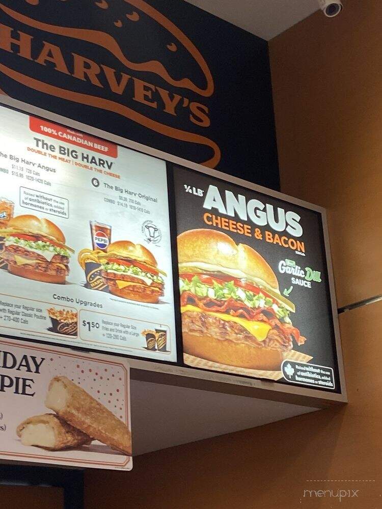 Harvey's Restaurant & Swiss Chalet - Hamilton, ON menu_pic