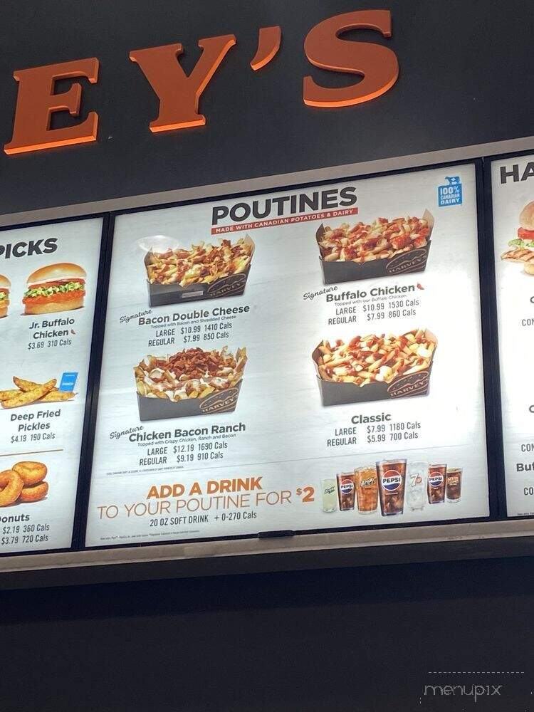 Harvey's Restaurant & Swiss Chalet - Hamilton, ON menu_pic