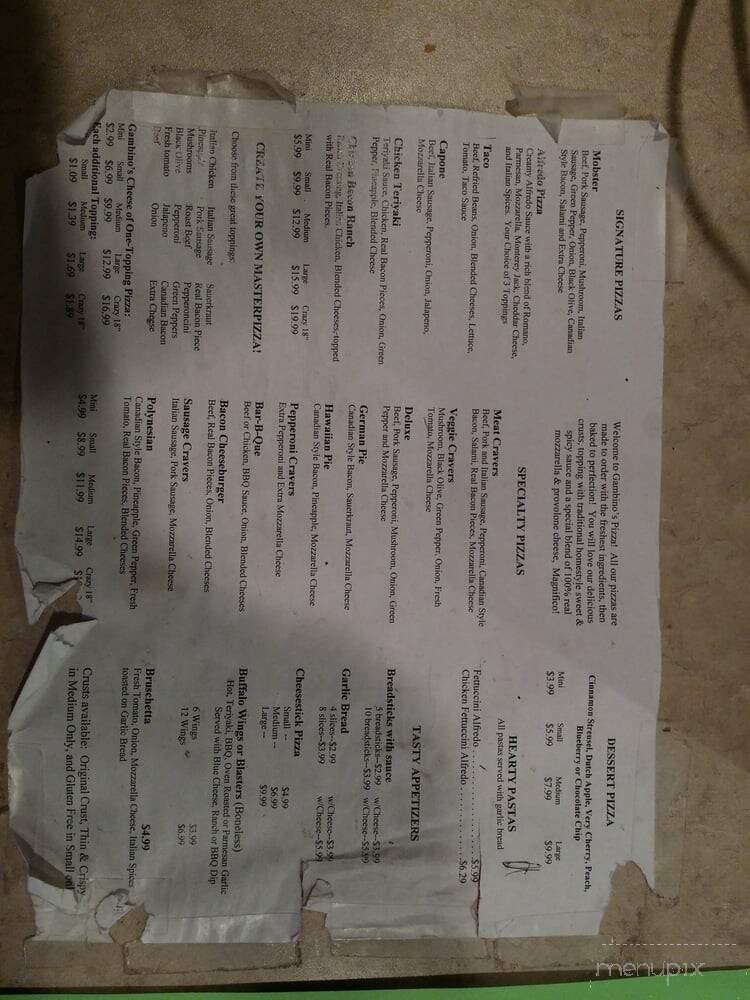 Gambino's Of Colby - Colby, KS menu_pic