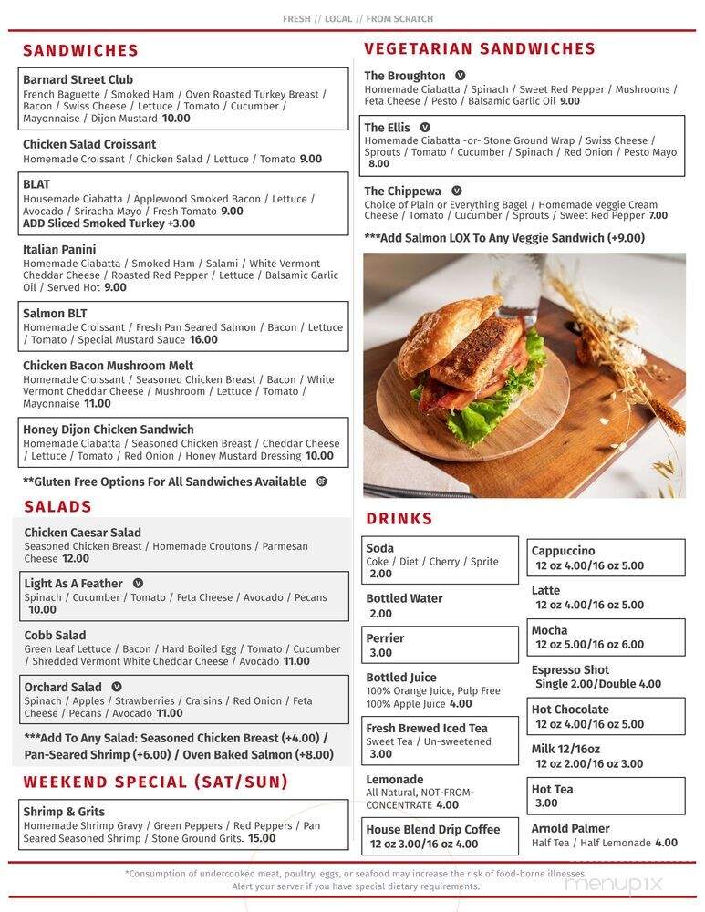 Express Cafe & Bakery - Savannah, GA menu_pic