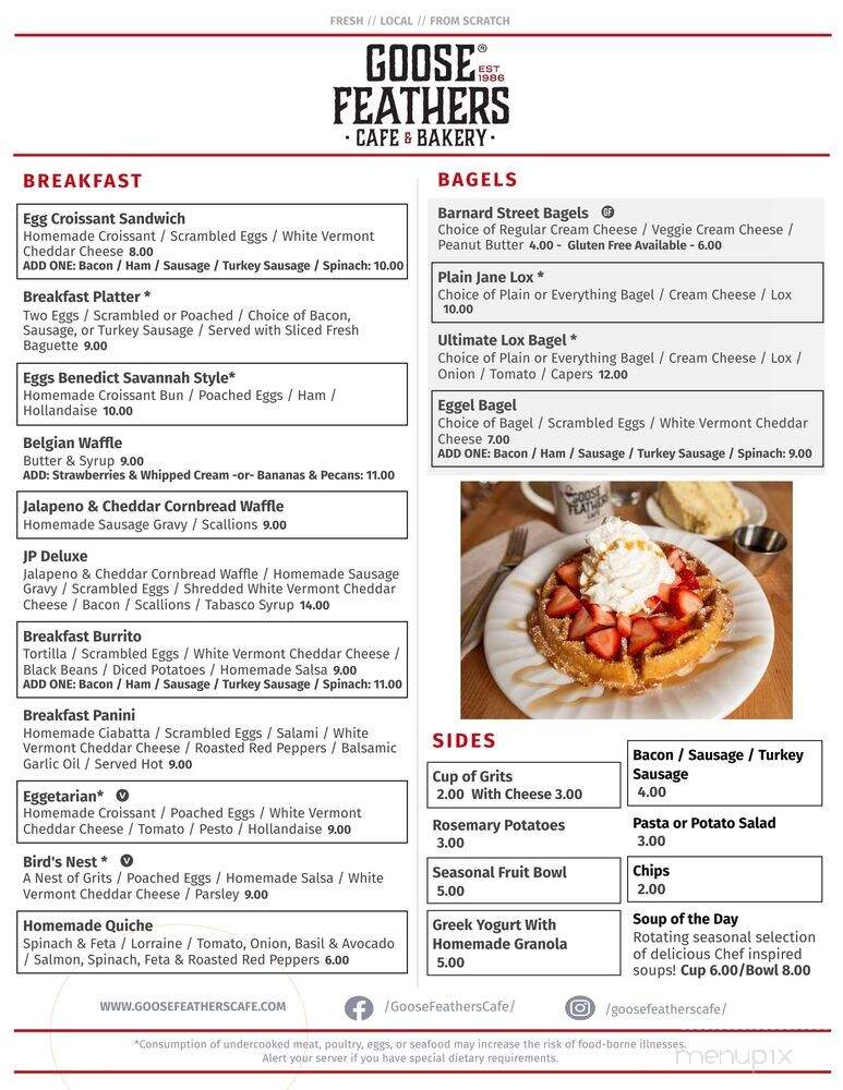Express Cafe & Bakery - Savannah, GA menu_pic