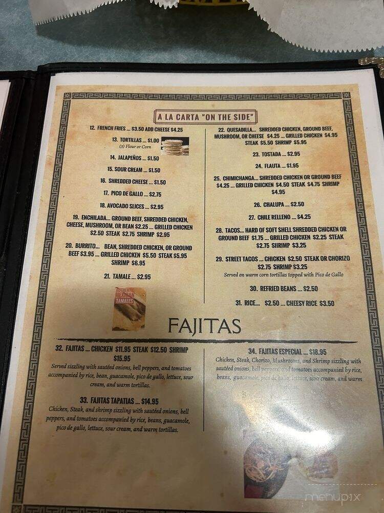 Mi Ranchito - Columbus, MS menu_pic