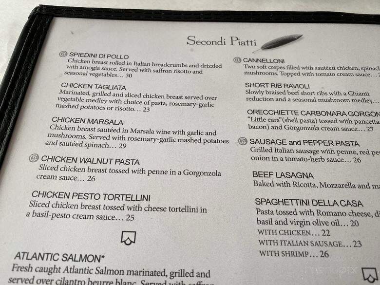 Osterioa Ilcentro - Kansas City, MO menu_pic