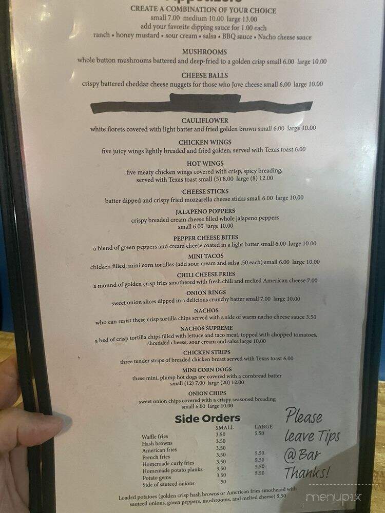 Wolf's Den - Stanton, NE menu_pic