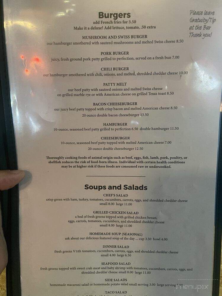Wolf's Den - Stanton, NE menu_pic