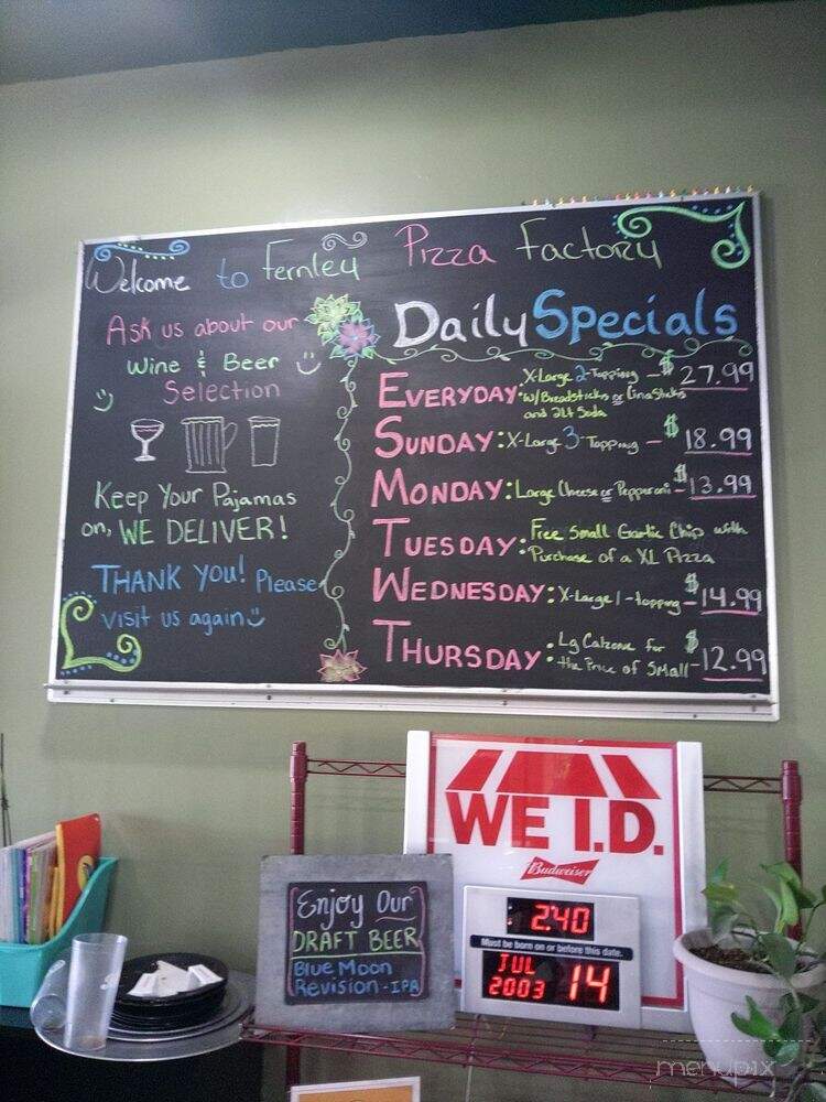Pizza Factory - Fernley, NV menu_pic