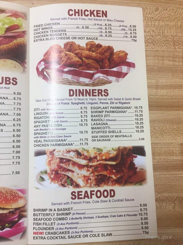Angelo's Pizza Co - Hammonton, NJ menu_pic