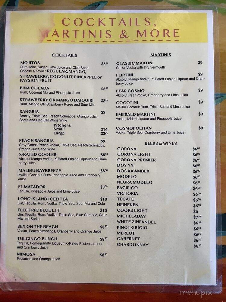 Tulcingo Restaurant & Deli - Monroe, NY menu_pic