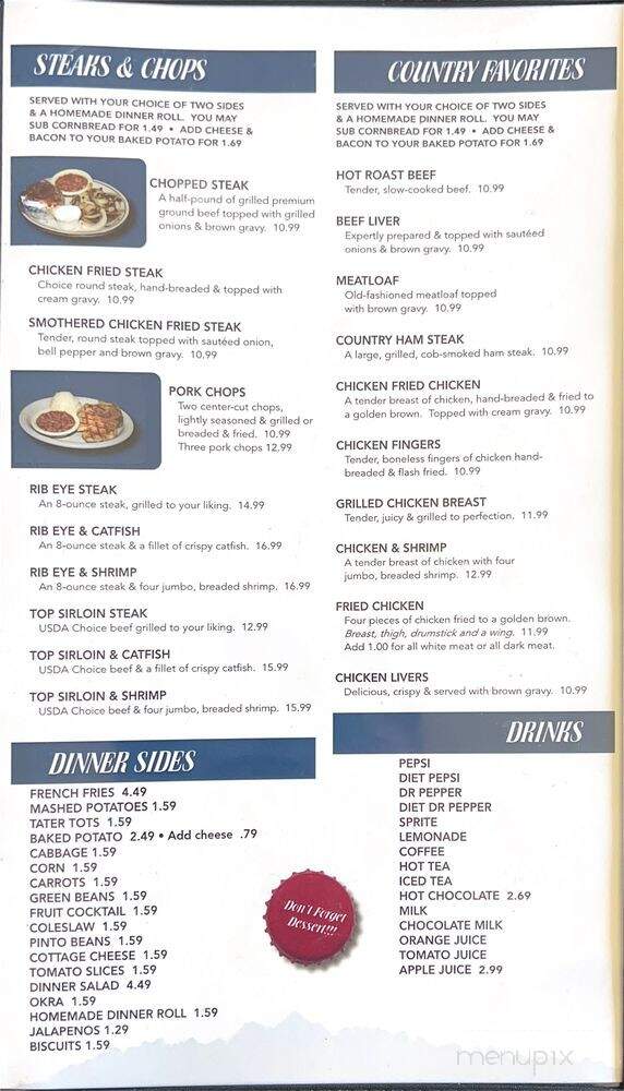 Woodbridge Restaurant - Oklahoma City, OK menu_pic