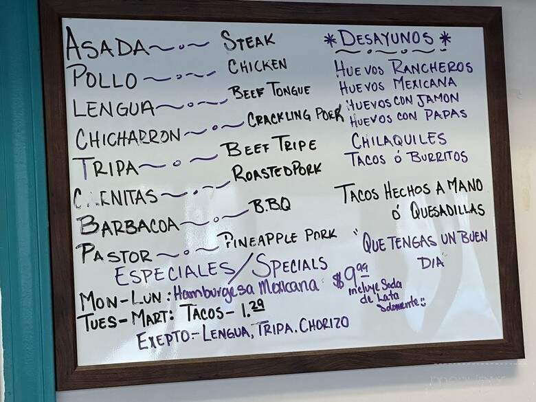 La Hacienda - Tulsa, OK menu_pic