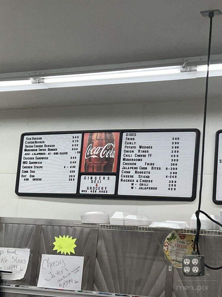 Ginger's Deli & Grocery - Briceville, TN