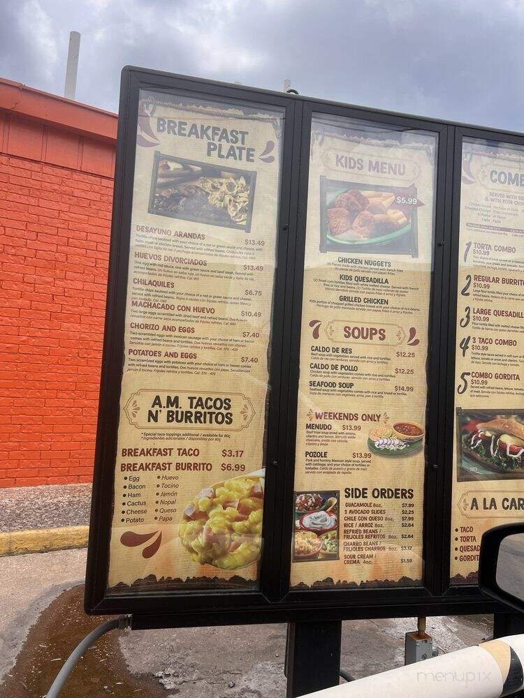 Taqueria Arandas - Humble, TX menu_pic