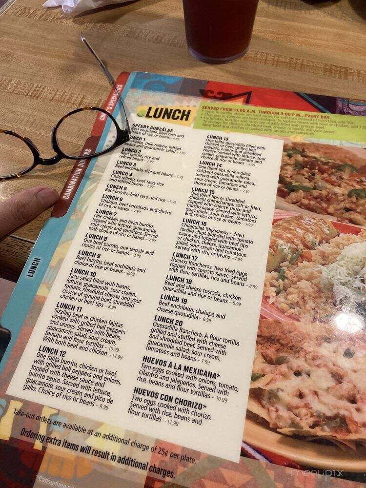 El Azteca Mexican Restaurant - Ashland, VA menu_pic