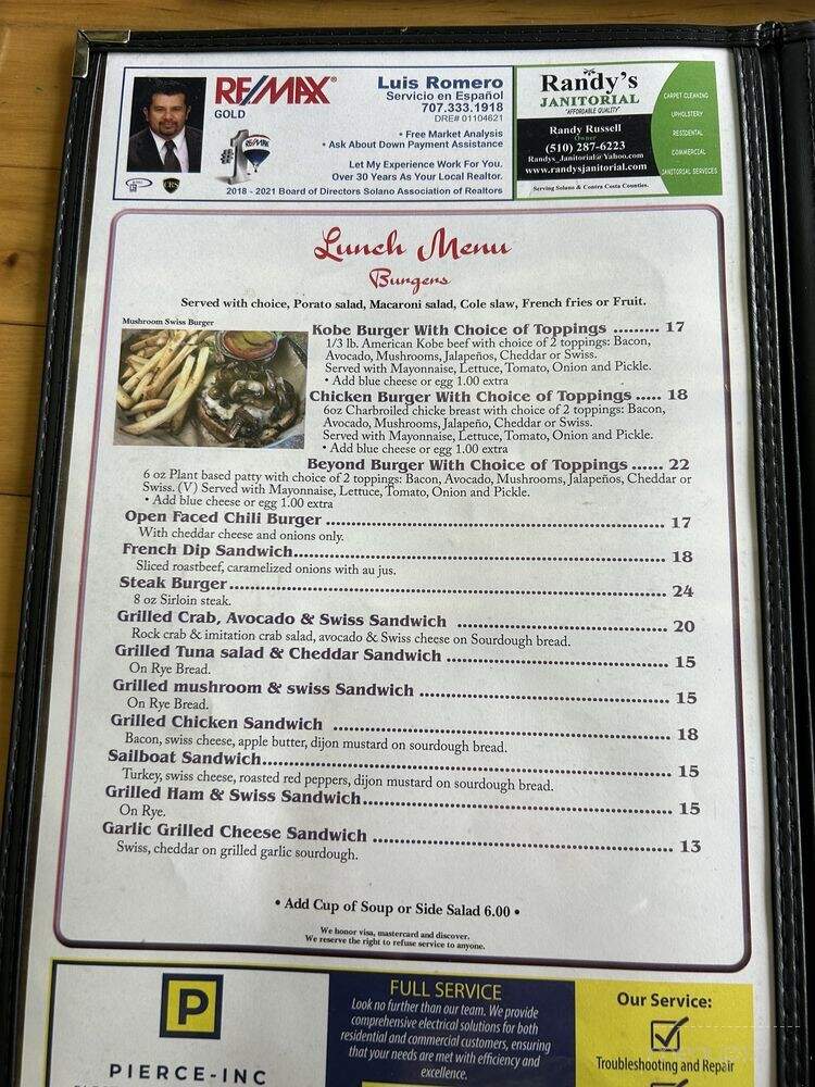 Sardine Can - Vallejo, CA menu_pic