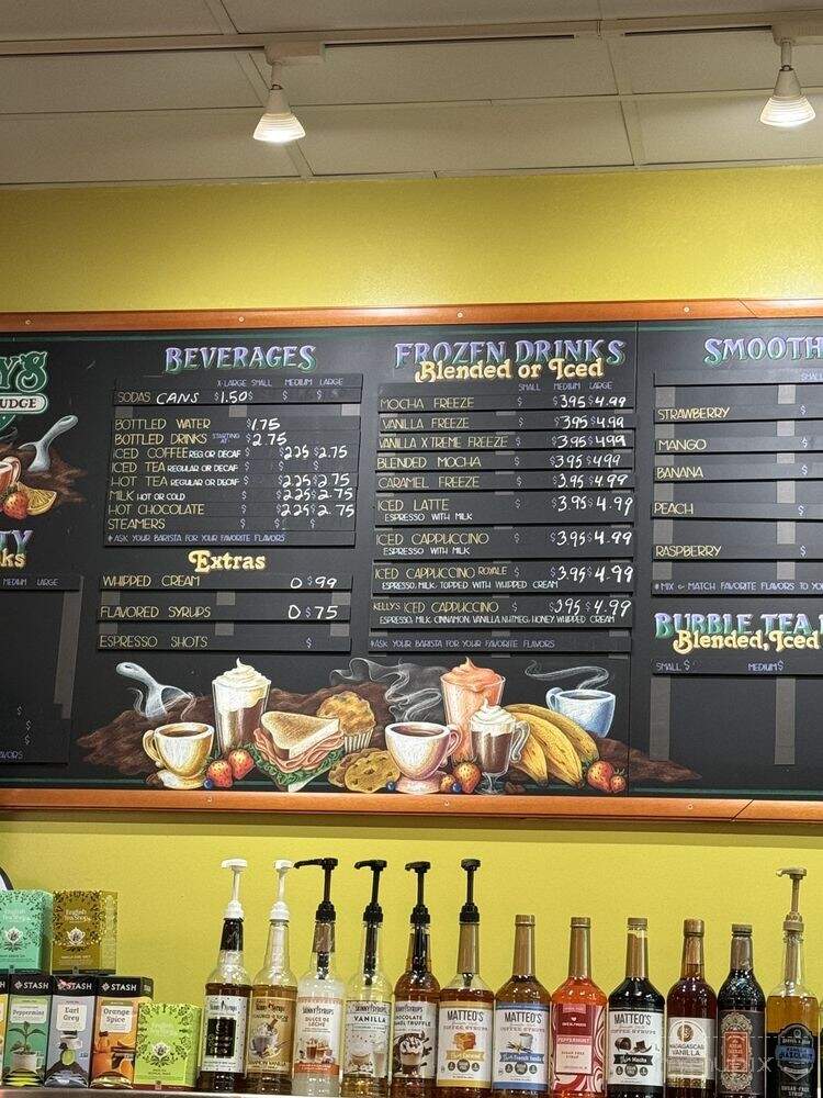 Kelly's Coffee & Fudge Factory - Los Angeles, CA menu_pic