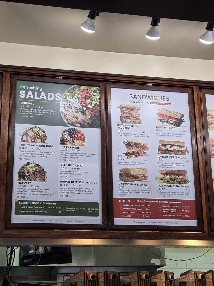 Corner Bakery Cafe - Anaheim, CA menu_pic