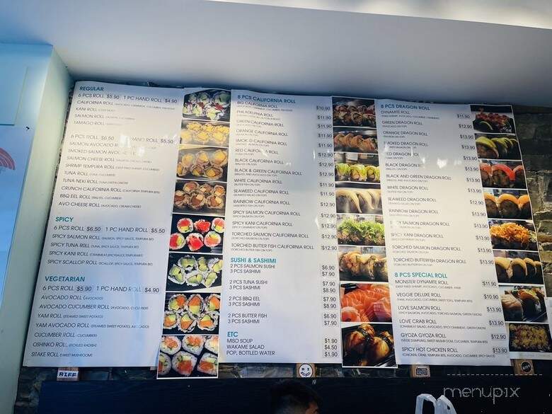 Choi's Roll - Kingston, ON menu_pic
