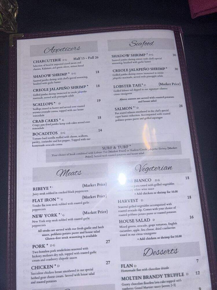 Penumbra Wine Bar - Chicago, IL menu_pic