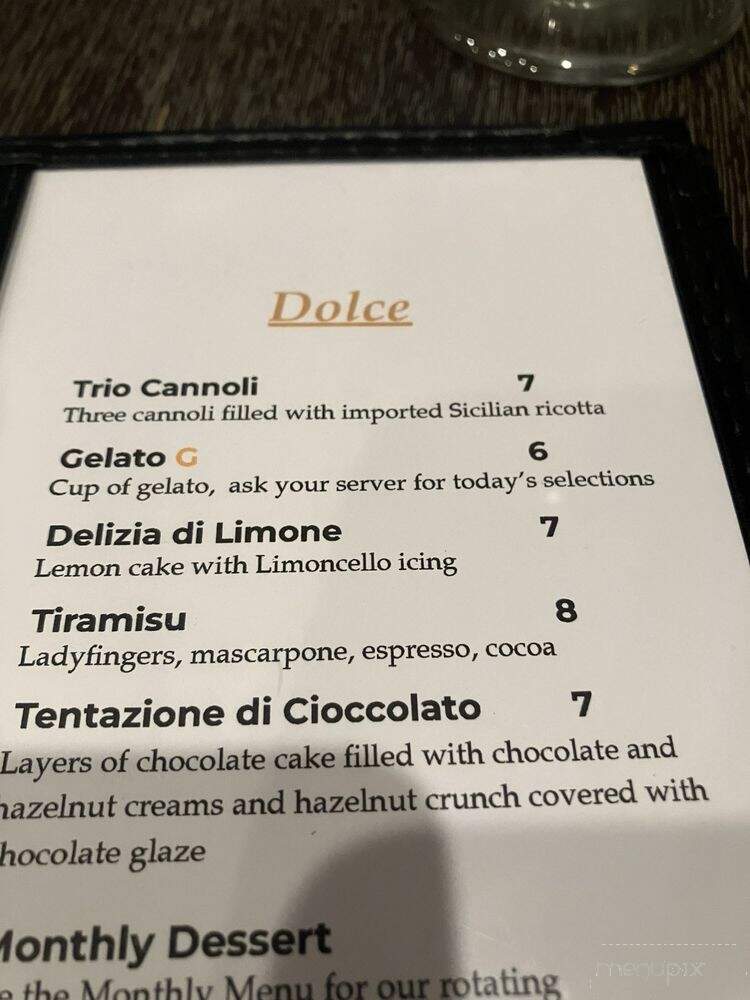 Orofino - Fredericksburg, VA menu_pic