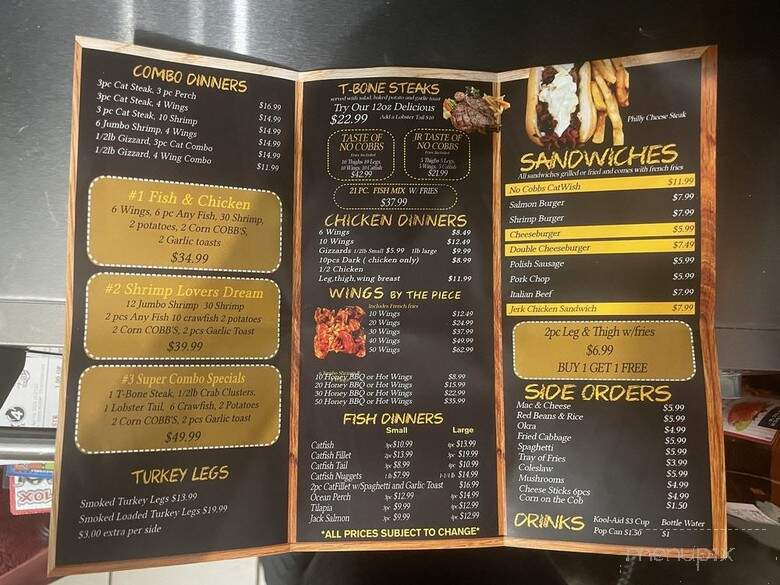 No Cobbs - Calumet City, IL menu_pic