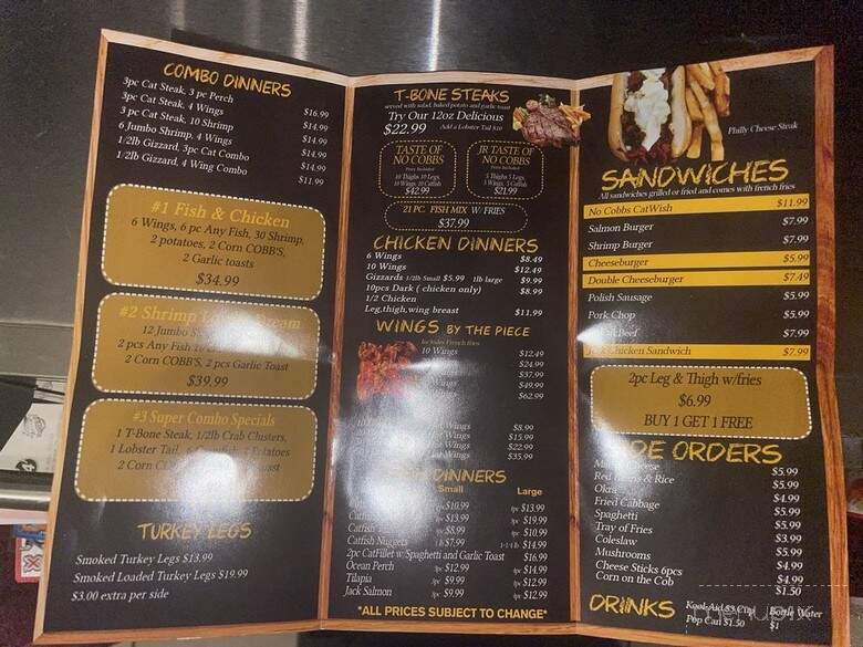 No Cobbs - Calumet City, IL menu_pic