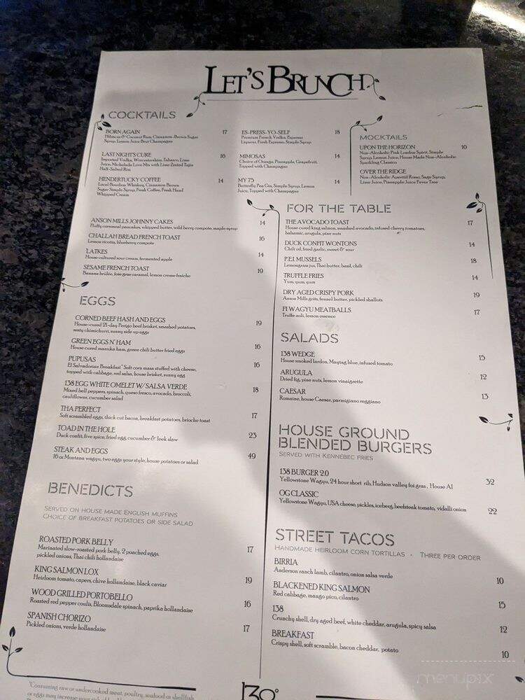 Served - Henderson, NV menu_pic