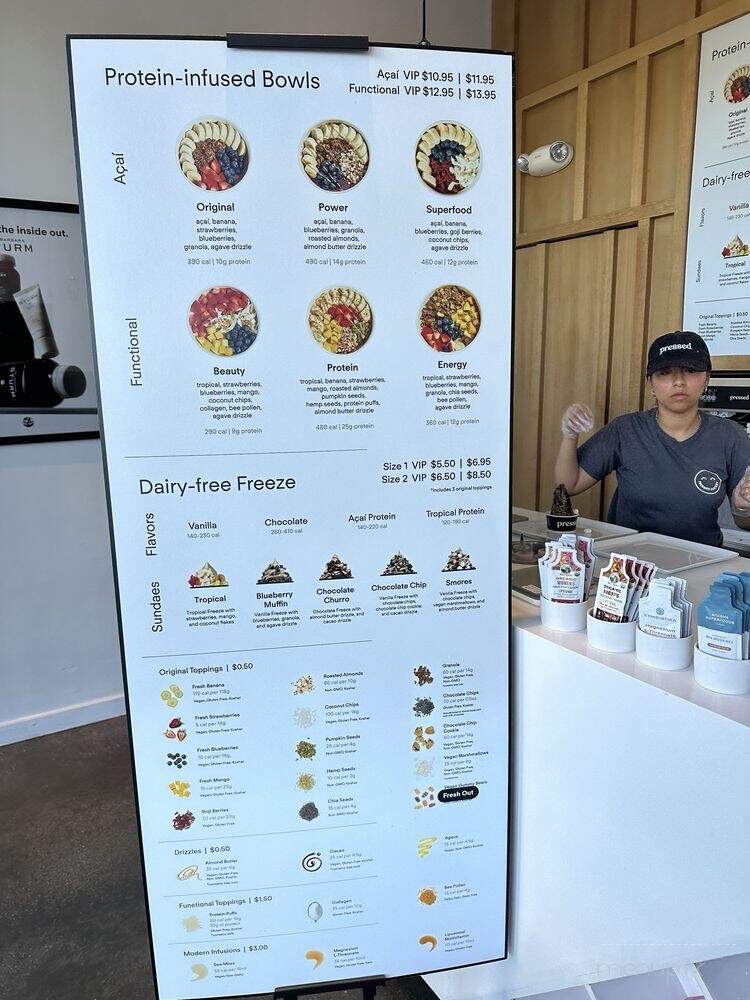 Pressed Juicery - Laguna Niguel, CA menu_pic