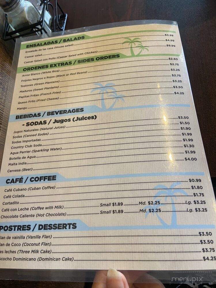 Delicias Caribenas Restaurant - Hollywood, FL menu_pic