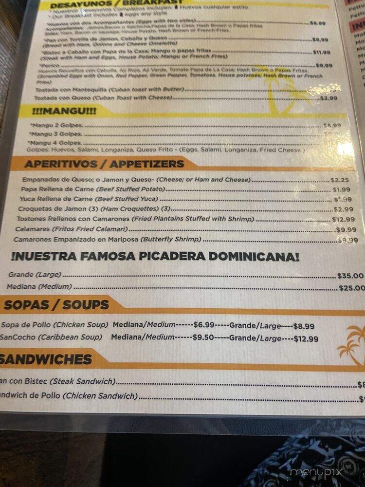 Delicias Caribenas Restaurant - Hollywood, FL menu_pic