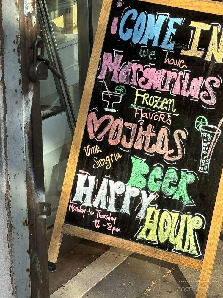 El Montanero Restaurant - Pawtucket, RI menu_pic