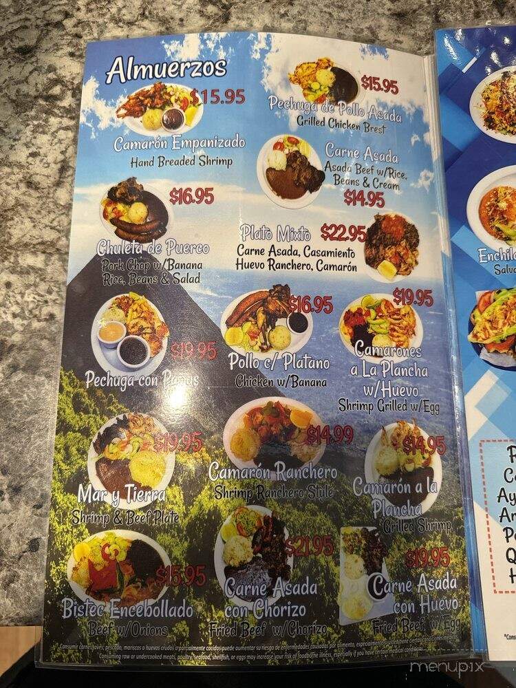 Restaurante Y Pupuseria Los 3 Hermanos - Phoenix, AZ menu_pic