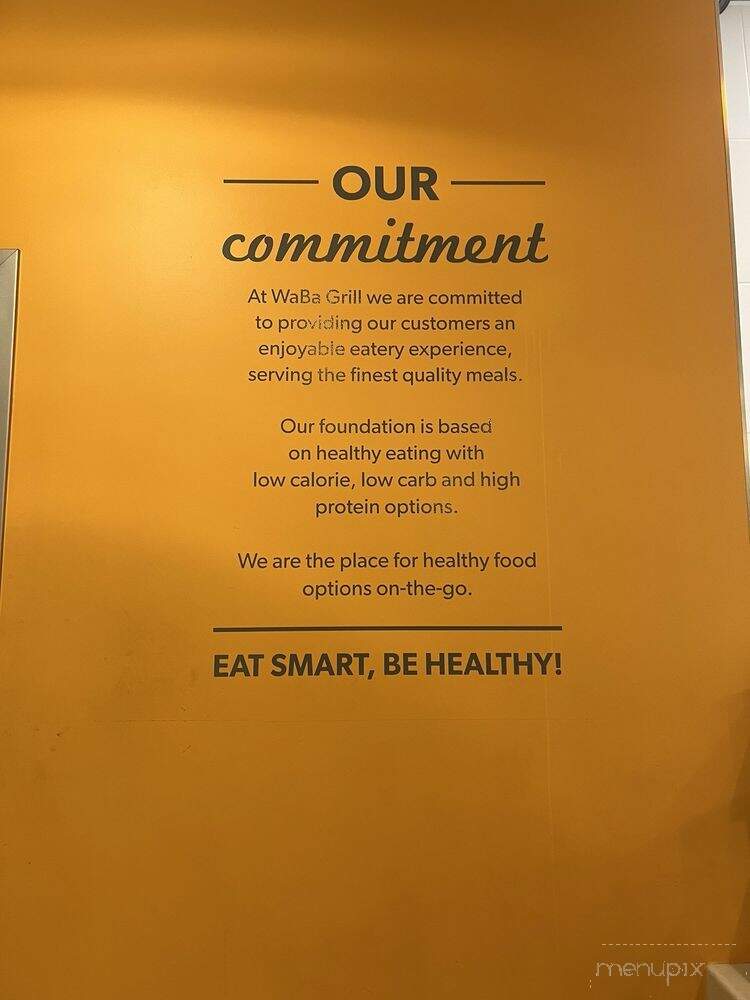 WaBa Grill - Oxnard, CA menu_pic