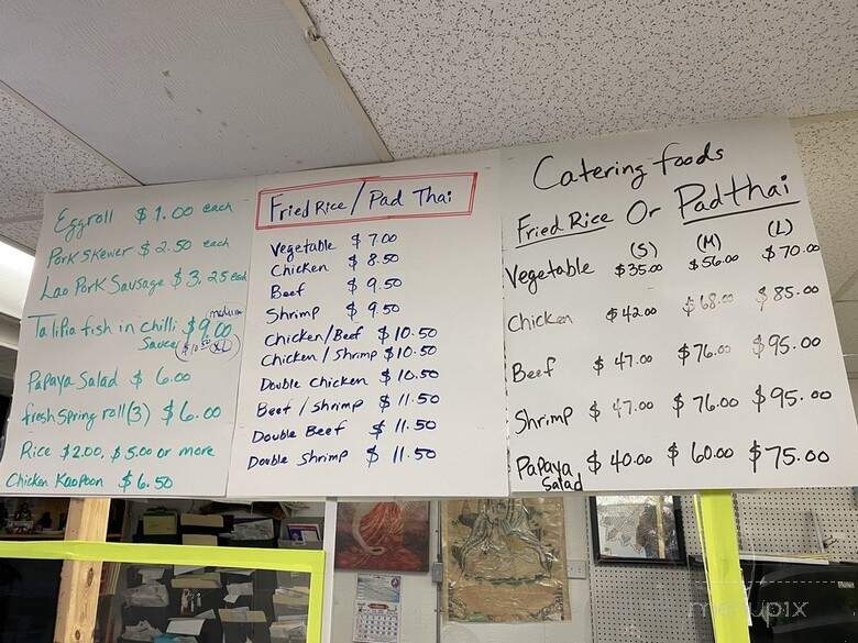 Thai & Lao Matket - Manitowoc, WI menu_pic