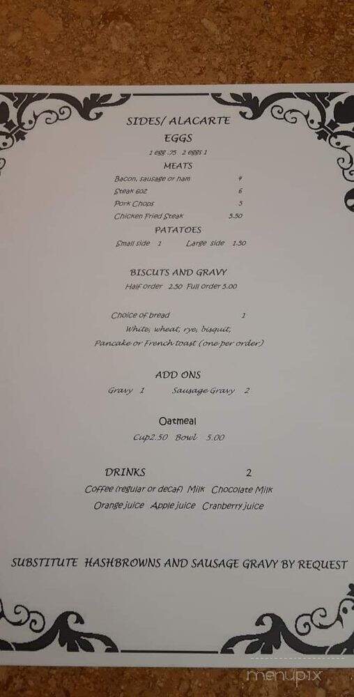 Cattle Company Steakhouse & Lounge - Evanston, WY menu_pic