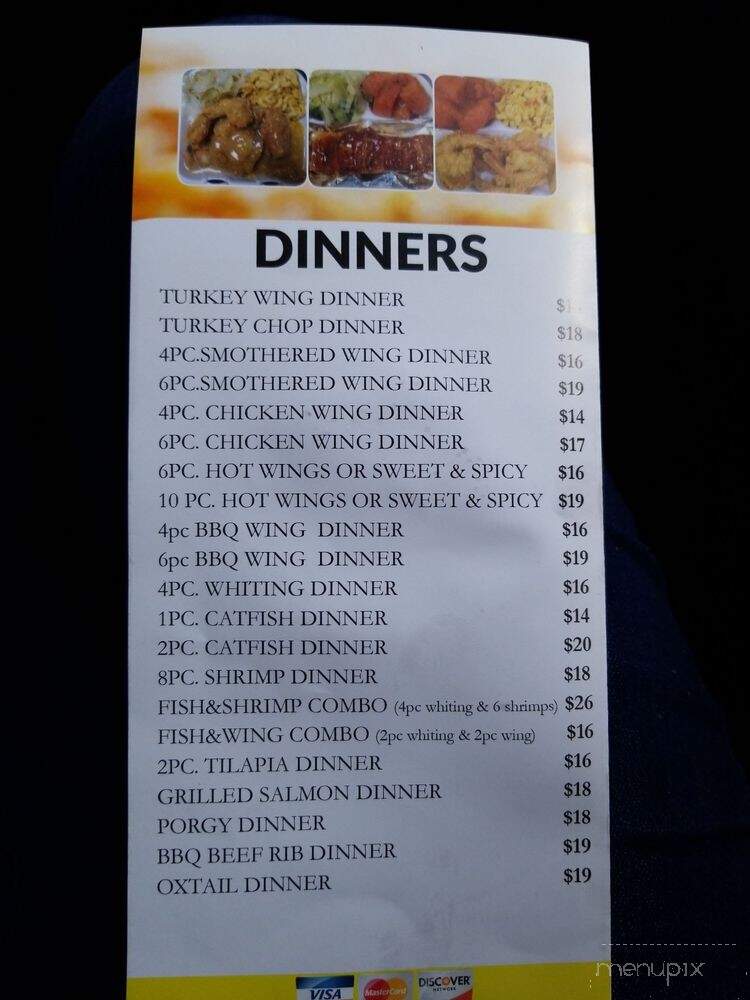 Soul Food Chess House - Stroudsburg, PA menu_pic