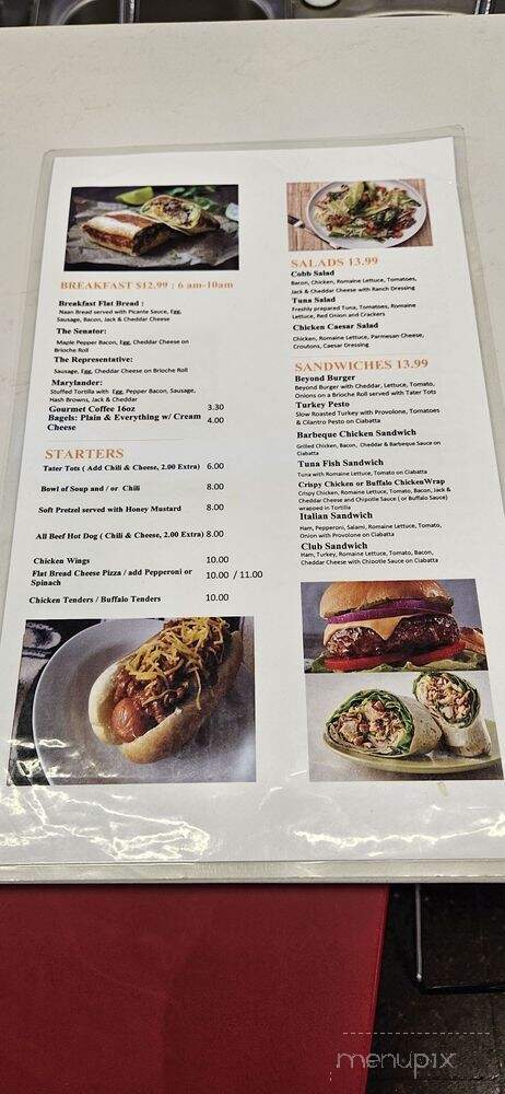 Sip, Munch and More - Arlington, VA menu_pic