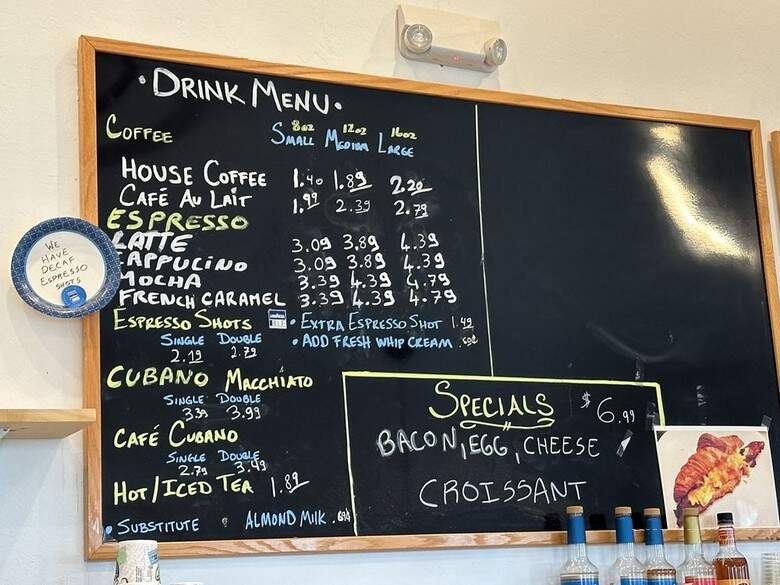 Pine Island Getaway Cafe - St James City, FL menu_pic