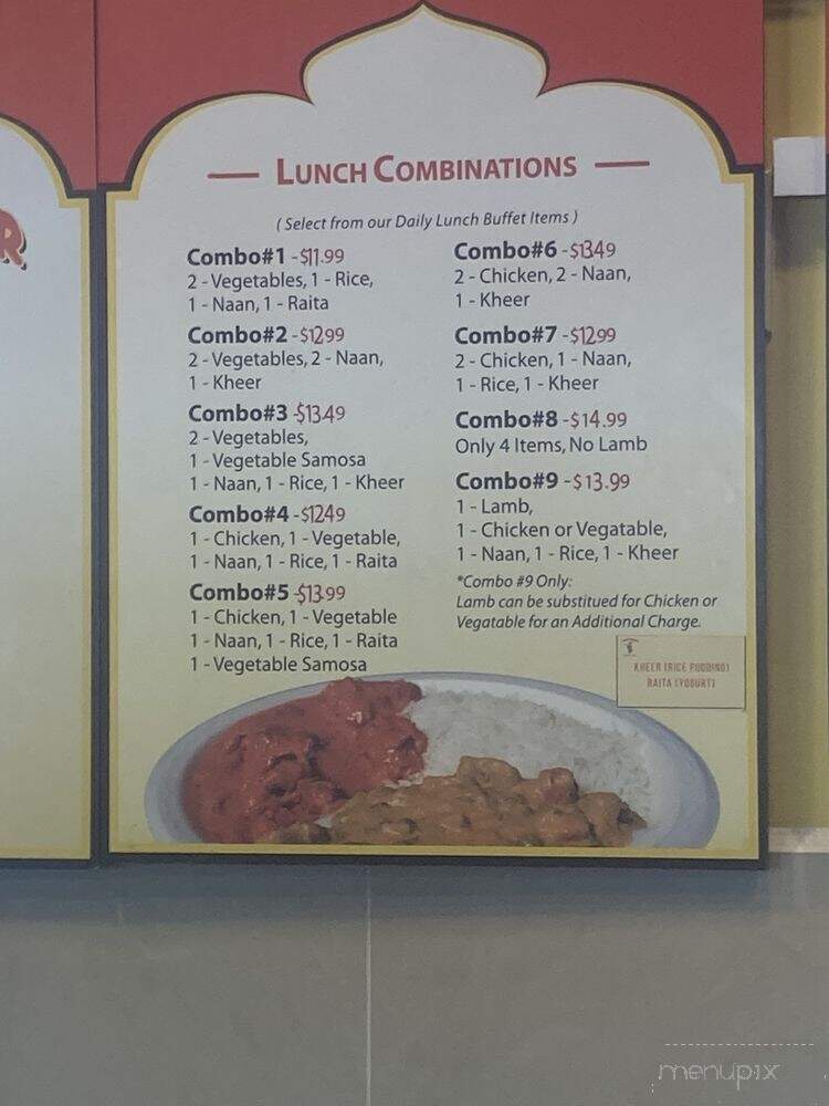 Punjabi Tandoor - Irvine, CA menu_pic