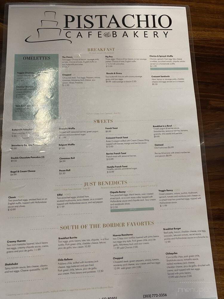 Pistachio's - Longmont, CO menu_pic