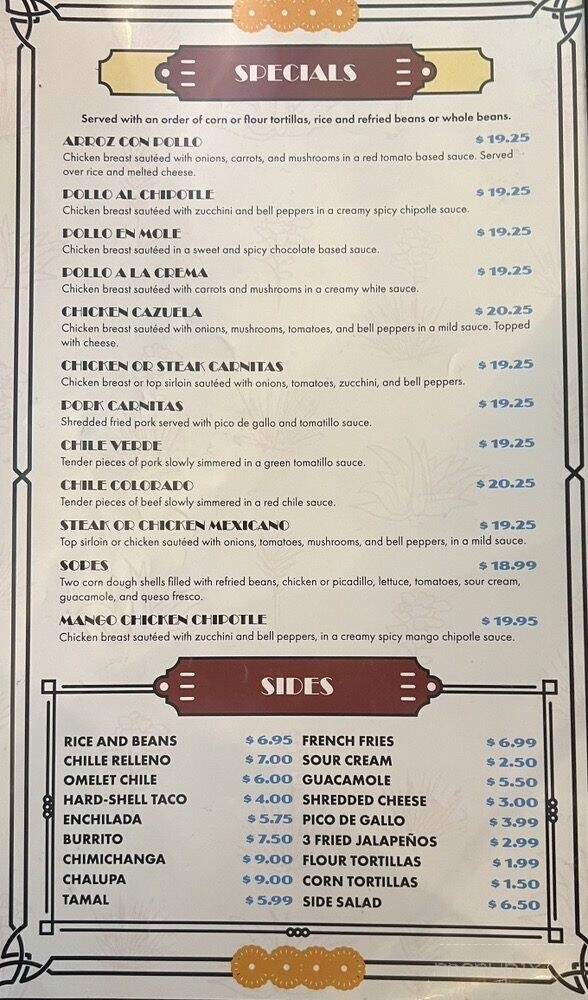 Maguey's Grill - Enumclaw, WA menu_pic
