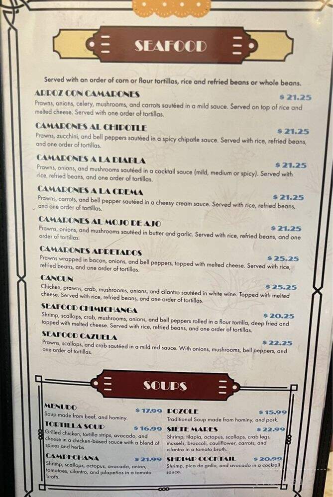 Maguey's Grill - Enumclaw, WA menu_pic