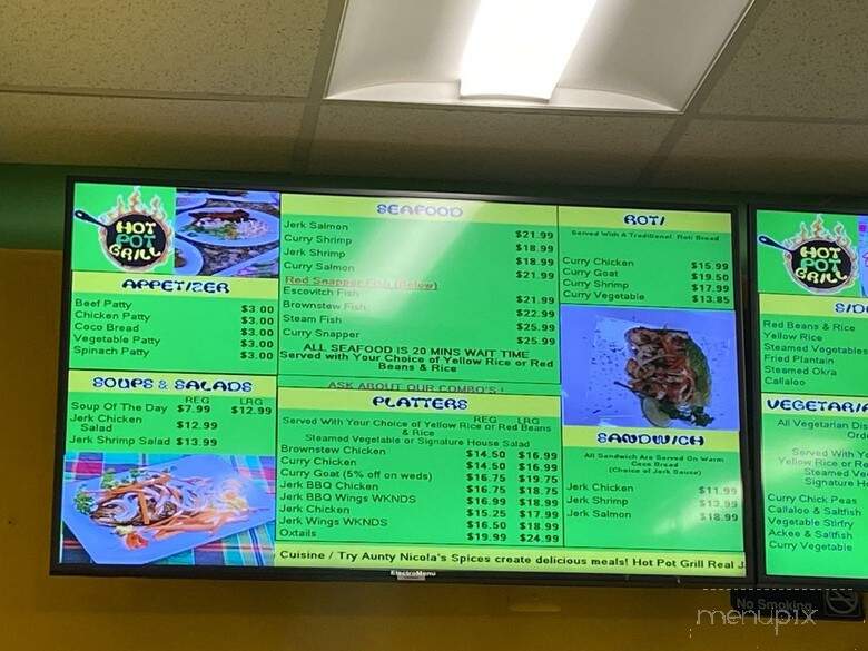 Hot Pot Grill - Capitol Heights, MD menu_pic
