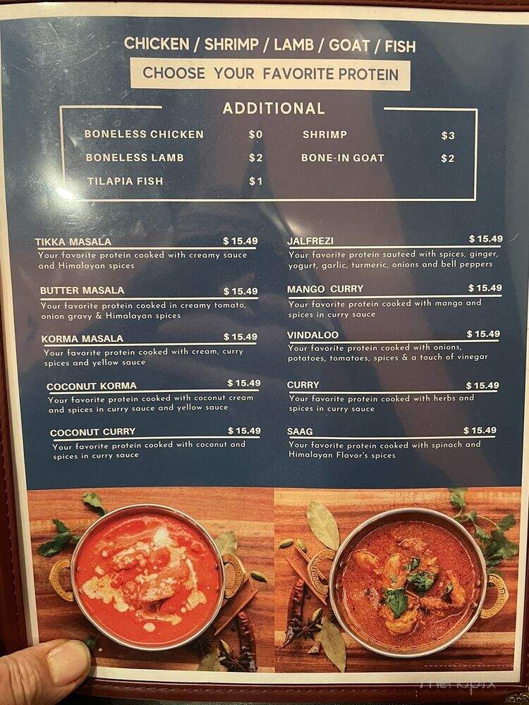 Himalayan Flavor - Pocatello, ID menu_pic