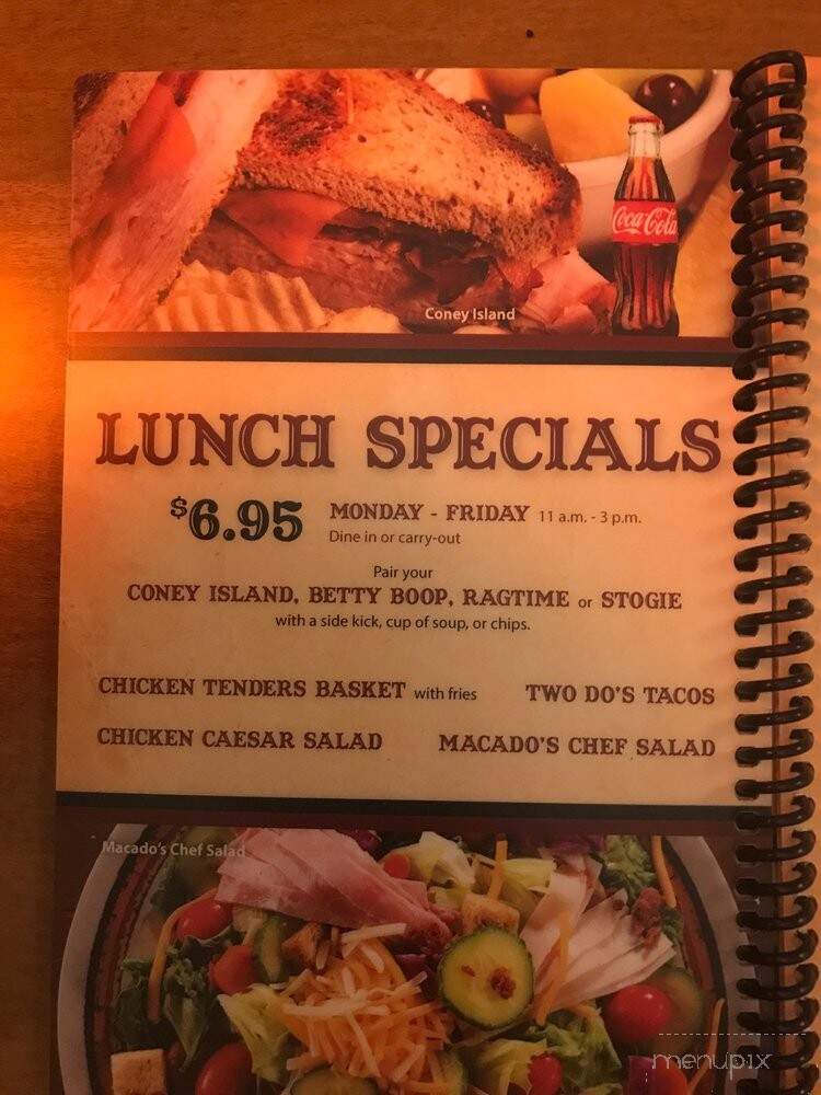 Macado's - Vinton, VA menu_pic