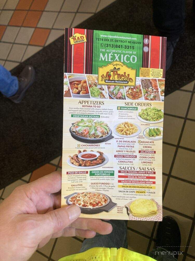 Mi Pueblo Express - Detroit, MI menu_pic