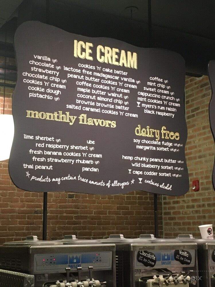 JP Licks - South Boston, MA menu_pic
