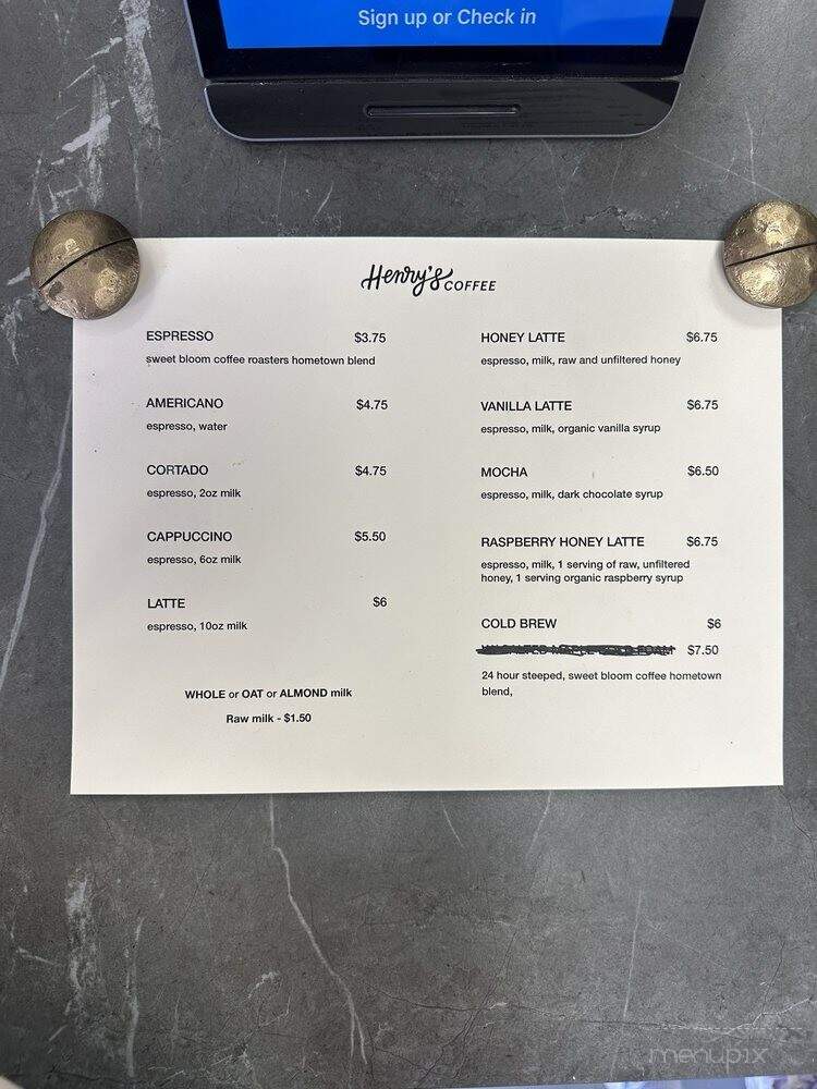 Henry's Coffee - Newhall, CA