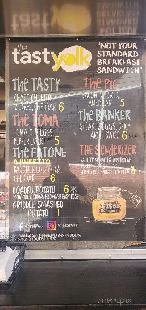 The Tasty Yolk - Fairfield, CT menu_pic